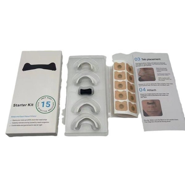 Magnetic Nasal Breathing Dilator - ম্যাগনেটিক নোজ স্ট্রিপ - Image 2